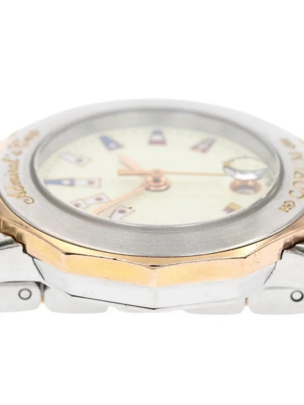 CORUM Admirals cup 39.130.24V585 Date beige Dial Quartz Ladies Watch_966545